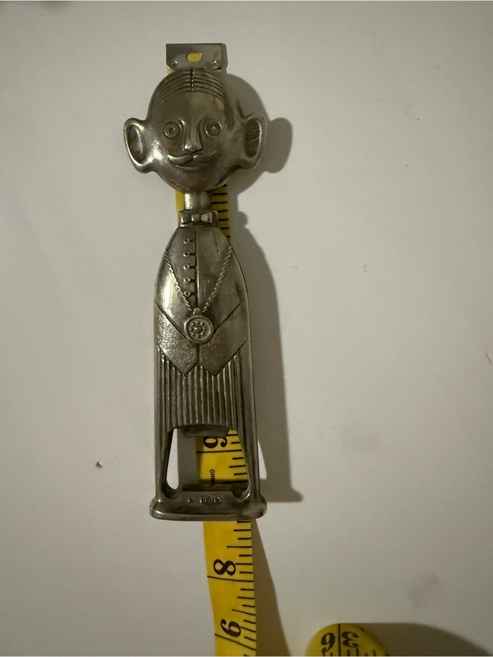 Pierre Cardin Silver Novelty Character Bottle Opener